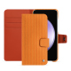 Capa em pele Samsung Galaxy S23 FE - Abaca arancio ( Pantone #d77540 )