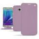 Custodia in pelle Samsung SM-N920 Galaxy Note 5 - Lilas ( Nappa - Pantone 2645U ) 
