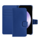 Samsung Galaxy S23 FE leather case - Bleu Océan PU ( Pantone #003da5 )