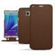 Custodia in pelle Samsung SM-N920 Galaxy Note 5 - Châtaigne ( Pantone 476C ) 