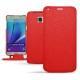 Custodia in pelle Samsung SM-N920 Galaxy Note 5 - Tomate ( Pantone 187C ) 