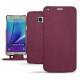 Funda de piel Samsung SM-N920 Galaxy Note 5  - Prune vintage ( Pantone 512C ) 