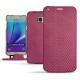 Capa em pele Samsung SM-N920 Galaxy Note 5 - Serpent ciclamino