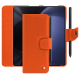 Custodia in pelle Samsung Galaxy Z Fold5 - Orange fluo ( Pantone #ff5406 ) 