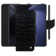 Funda de piel para cartera Samsung Galaxy Z Fold5 - Crocodile nero ( Noir / Black) 