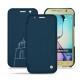 Housse cuir Samsung SM-G920A Galaxy S6 - Blu mediterran