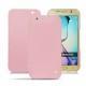 Custodia in pelle Samsung SM-G920A Galaxy S6 - Rose ( Nappa - Pantone 2365C ) 