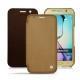 Lederschutzhülle Samsung SM-G920A Galaxy S6 - Sable vintage ( Roughtcut - Gaucho#57254 ) 