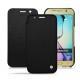 Capa em pele Samsung SM-G920A Galaxy S6 - Ebène ( Sleek P C12 - Black ) 