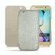 Capa em pele Samsung SM-G920A Galaxy S6 - Crocodile milk