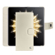 Capa de couro para carteira Honor Magic V2 - Blanc ( Nappa / White ) 