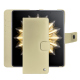 Honor Magic V2 leather wallet case - Beige ( Nappa - Pantone #ceb888 ) 