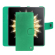 Funda de piel para cartera Honor Magic V2 - Menthe vintage ( Pantone #37b375 ) 