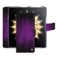 Capa de couro para carteira Honor Magic V2 - Violet Patine