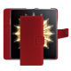 Honor Magic V2 leather wallet case - Rouge PU ( Pantone #d50032 )