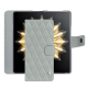 Capa de couro para carteira Honor Magic V2 - Gris - Couture ( Nappa - Pantone #c1c6c8 ) 