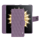 Lederschutzhülle Honor Magic V2 - Lilas - Couture ( Nappa - Pantone #b9a3e3 ) 