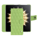 Custodia in pelle Honor Magic V2 - Vert olive - Couture ( Nappa - Pantone #a7c58e ) 