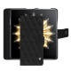 Funda de piel para cartera Honor Magic V2 - Ebène - Couture ( Noir / Black ) 