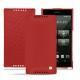 Capa em pele Sony Xperia Z5 Compact - Rouge ( Nappa - Pantone 199C ) 