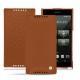 Capa em pele Sony Xperia Z5 Compact - Marron ( Nappa - Pantone 1615C ) 