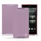 Custodia in pelle Sony Xperia Z5 Compact - Lilas ( Nappa - Pantone 2645U ) 