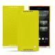 Lederschutzhülle Sony Xperia Z5 Compact - Jaune fluo