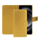 Xiaomi 14 Ultra レザーウォレットケース - Mimosa ( Pantone #b39437 ) 