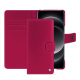 Capa de couro para carteira Xiaomi 14 Ultra - Rose fluo ( Pantone #ff16b4 ) 