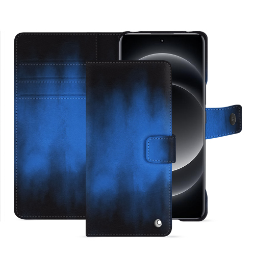 Xiaomi 14 Ultra Funda de Piel para Cartera | Calidad PremiumBleu Patine