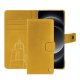 Xiaomi 14 Ultra 真皮钱包套 - Jaune soulèu ( Pantone #F3B934 )