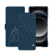 Capa em pele Xiaomi 14 Ultra - Blu mediterran - Couture ( Pantone #0E3043 )