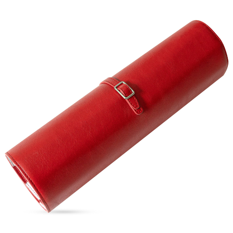 Backgammon da viaggio - Rouge troupelenc ( Pantone #AB191A )