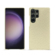Coque cuir Samsung Galaxy S24 Ultra - Ivoire ( Pantone #d6d6c6 ) 