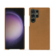 Coque cuir Samsung Galaxy S24 Ultra - Castan esparciate ( Pantone #824F2A )