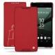 Custodia in pelle Sony Xperia Z5 - Rouge troupelenc