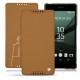 Funda de piel Sony Xperia Z5 - Castan esparciate