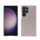 Capa em pele Samsung Galaxy S24 Ultra - Taupe innocent ( Pantone #d6d2c4 ) 