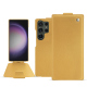 Funda de piel Samsung Galaxy S24 Ultra - Or Maïa ( Pantone 871C ) 