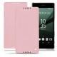 Housse cuir Sony Xperia Z5 - Rose ( Nappa - Pantone 2365C ) 