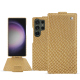 Funda de piel Samsung Galaxy S24 Ultra - Serpent sabbia ( Pantone #D2BA92 )
