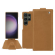 Samsung Galaxy S24 Ultra leather case - Castan esparciate ( Pantone #824F2A )