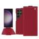 Capa em pele Samsung Galaxy S24 Ultra - Rouge passion ( Pantone #a6192e ) 