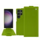Capa em pele Samsung Galaxy S24 Ultra - Vert Veggie ( Pantone #68724d ) 