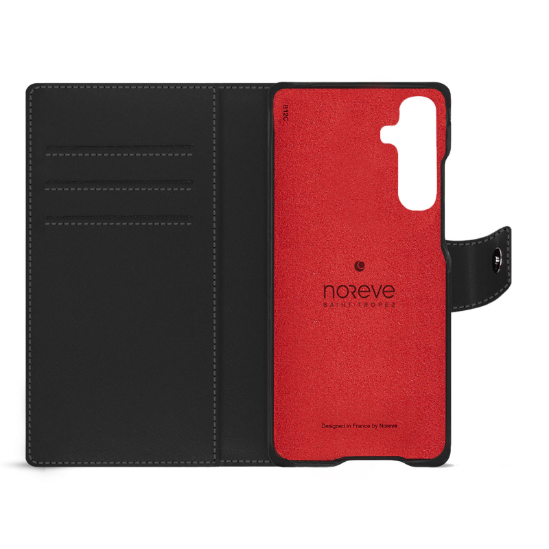 Funda de piel para cartera Samsung Galaxy S24+