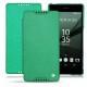 Custodia in pelle Sony Xperia Z5 - Menthe vintage ( Pantone 562C ) 