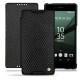 Sony Xperia Z5 leather case - Serpent nero