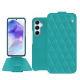 Funda de piel Samsung Galaxy A55 - Bleu fluo - Couture