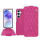 Lederschutzhülle Samsung Galaxy A55 - Rose BB - Couture ( Pantone #DB599F )