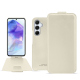 Funda de piel Samsung Galaxy A55 - Blanc PU ( White ) 